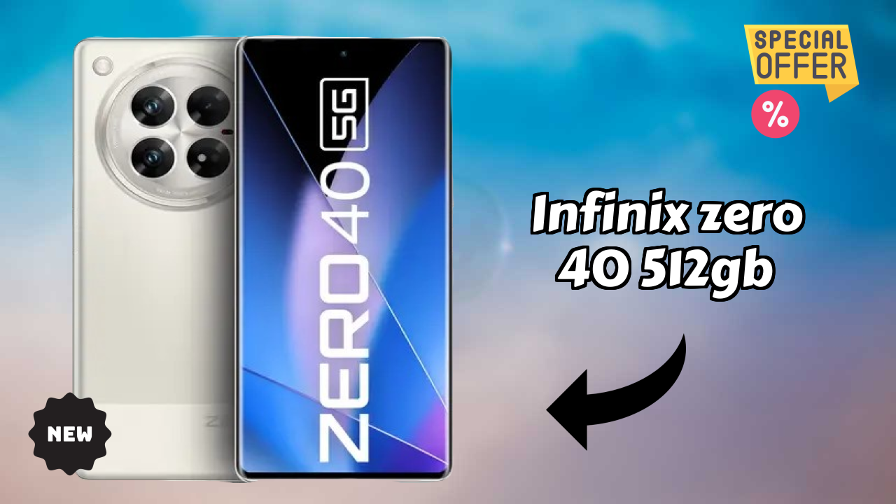 Infinix Zero 40 512GB at ₹30,999 - Best Deal Available