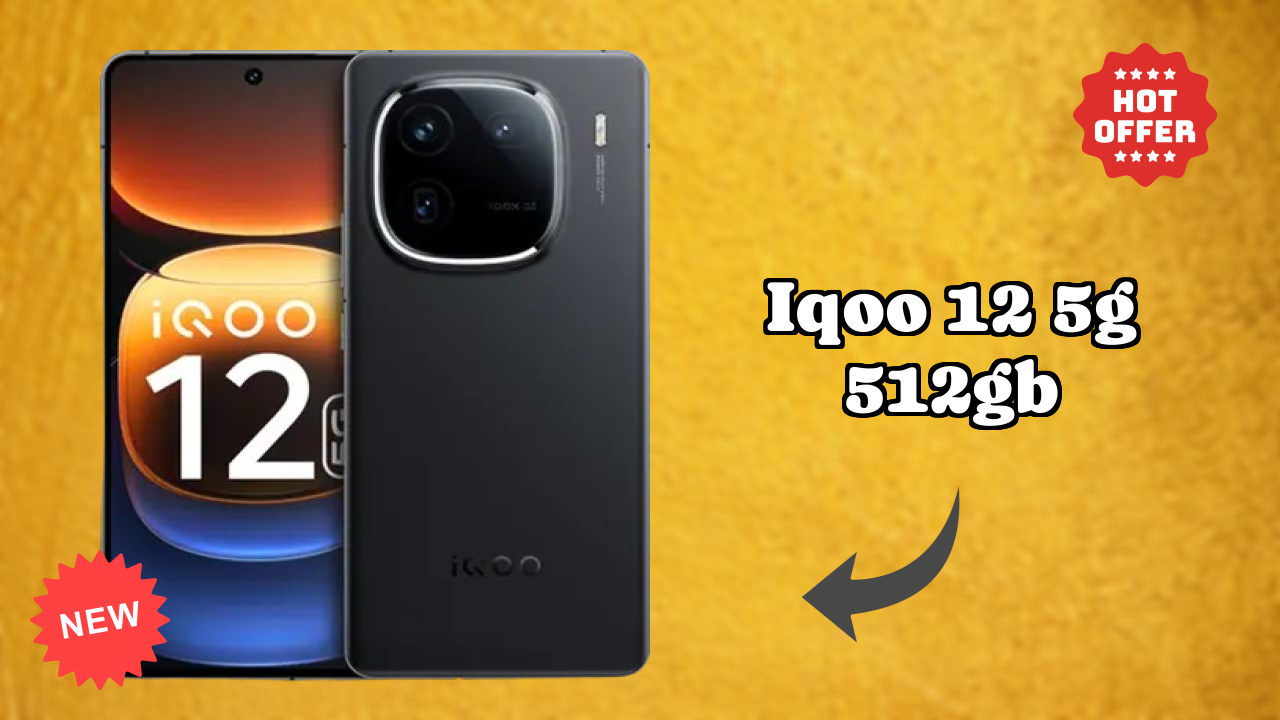 IQOO 12 5G 512GB Display Size: 6.78 Inches (17.22 Cm) Screen Quality