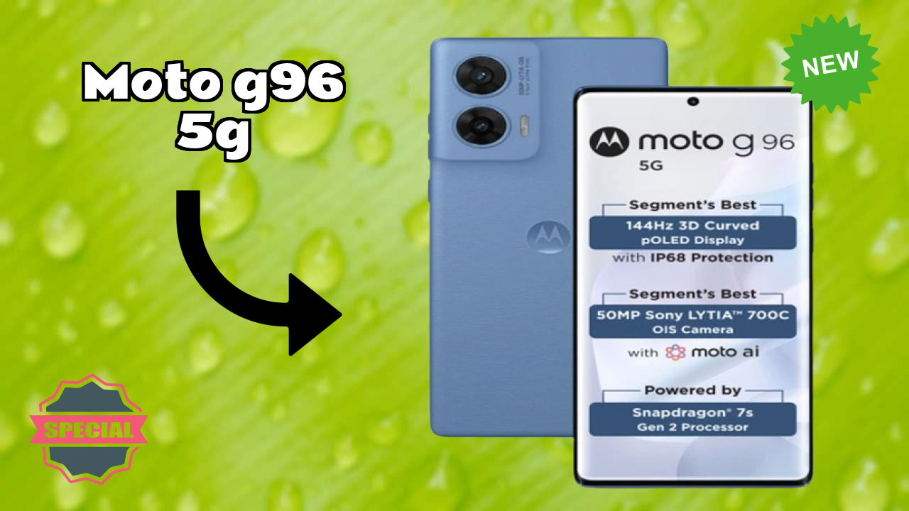 Moto G96 5G at ₹16,499 - Best Phone in This Price Range