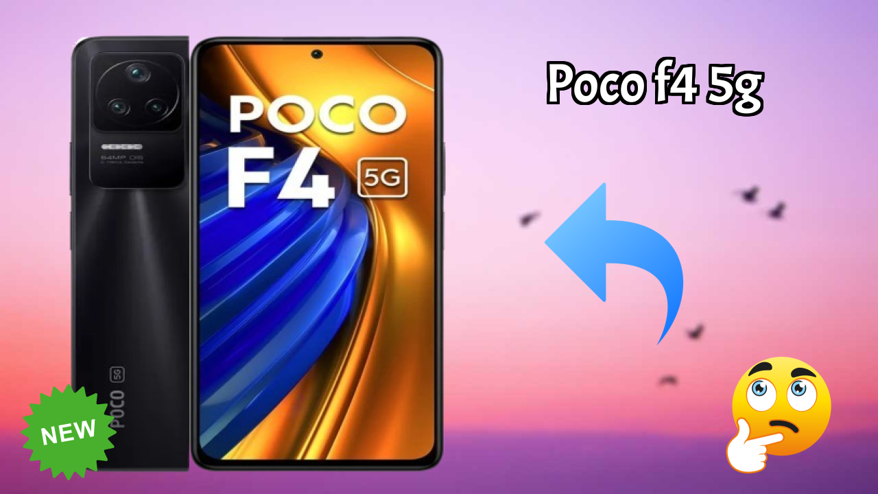 POCO F4 5G Battery Life: 4500 MAh Charging Speed