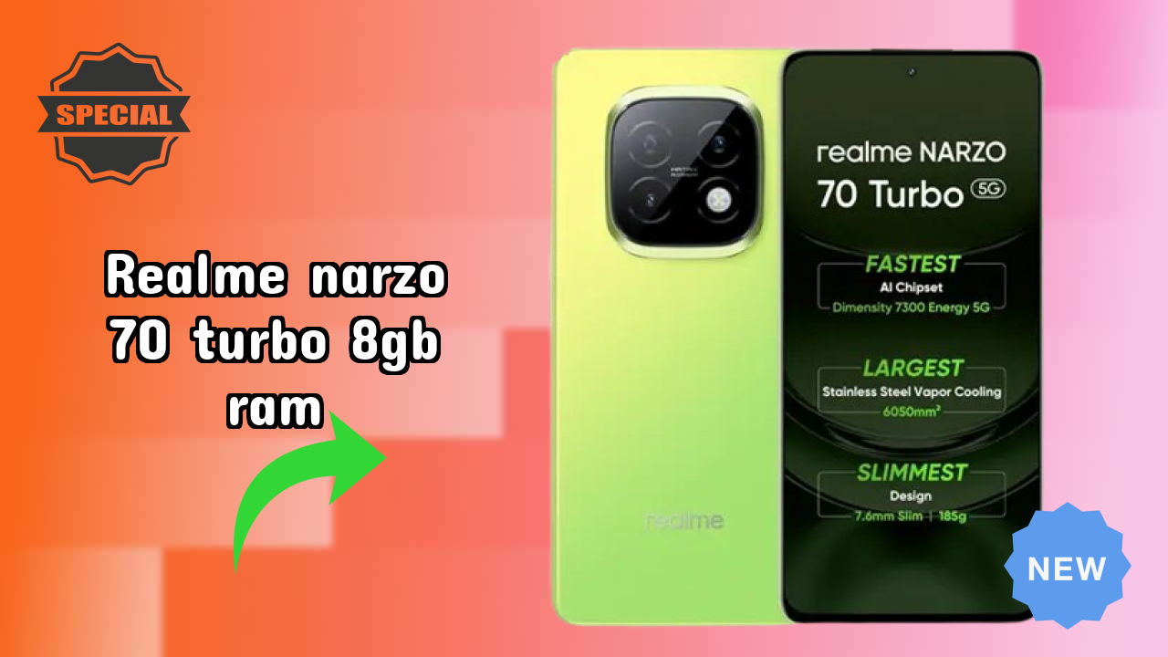 Realme Narzo 70 Turbo 8GB RAM Performance Test: MediaTek Dimensity 7300 Energy All Apps