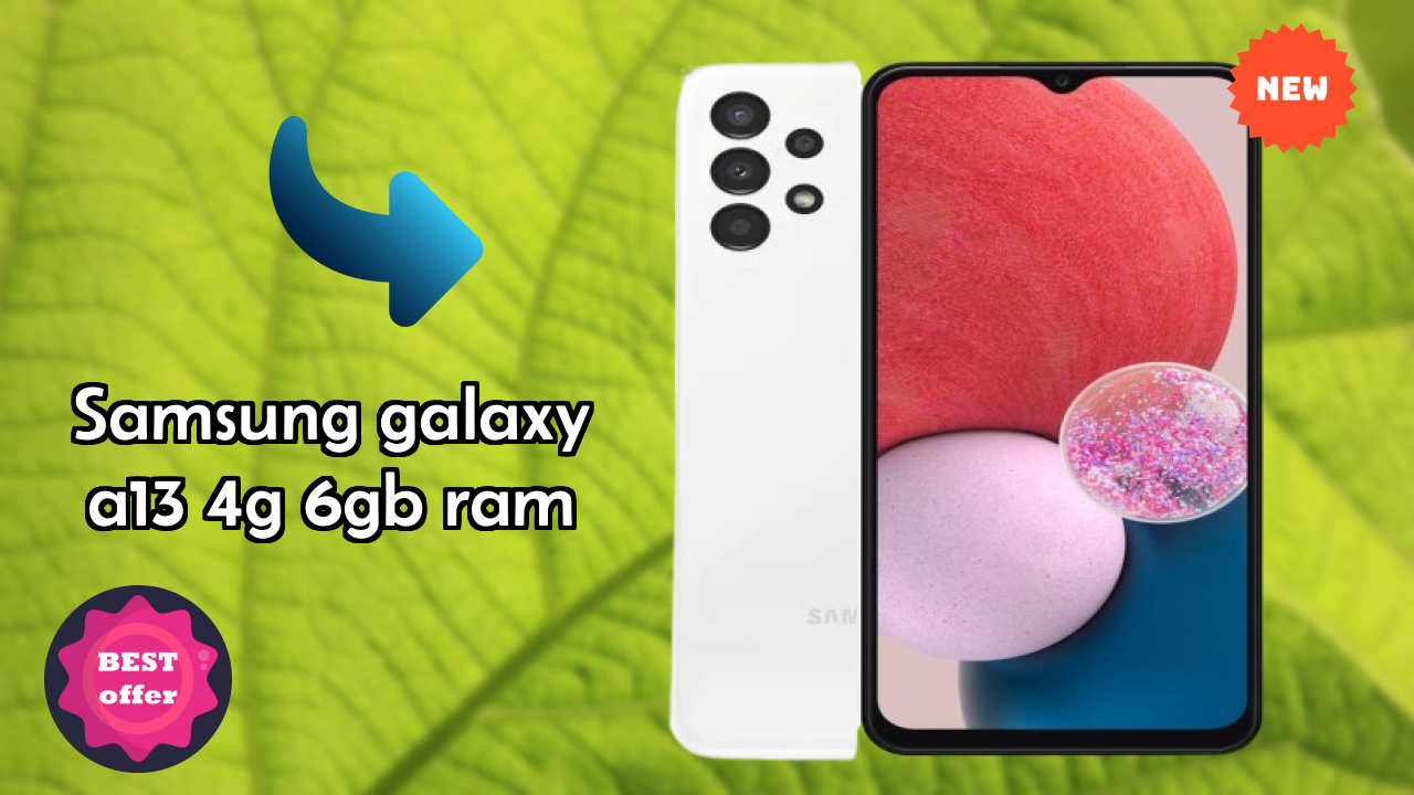 Samsung Galaxy A13 4G 6GB RAM Performance: 6 GB RAM Multitasking Review