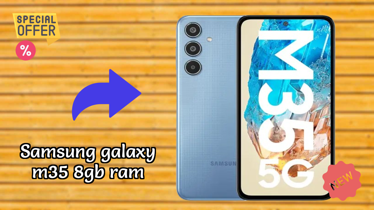Samsung Fans Alert: Samsung Galaxy M35 8GB RAM Massive Price Drop to ₹18,499