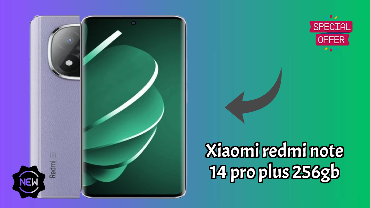 Xiaomi Redmi Note 14 Pro Plus 256GB Display Technology: AMOLED Quality